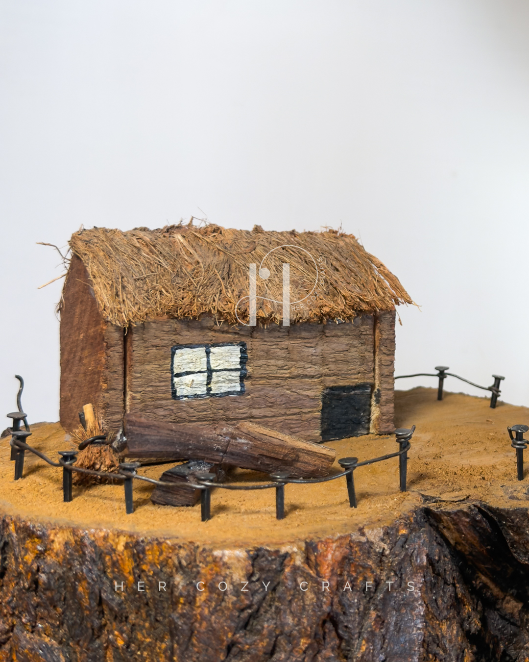 Ridge Lean Lamp - Curved height above farm style base - Image 6