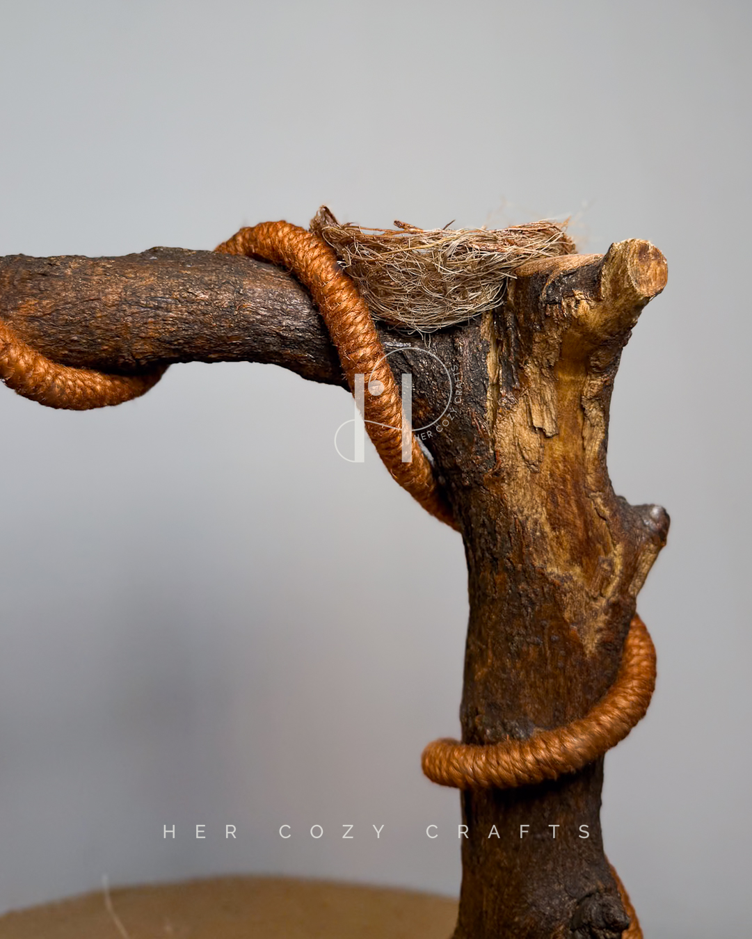 L Shape Yard Lamp - Side reaching stem over village deck - Image 3