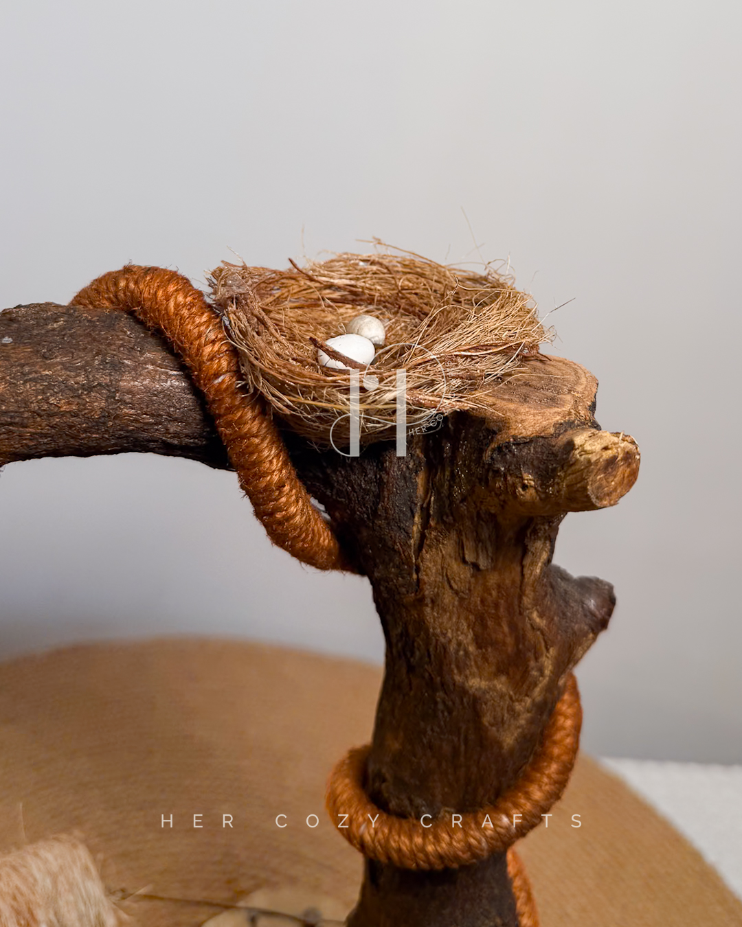 L Shape Yard Lamp - Side reaching stem over village deck - Image 5